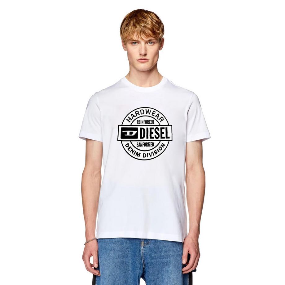 DIESEL  T-ShirtMotiftyle Logo Dans Cercle Hardware 