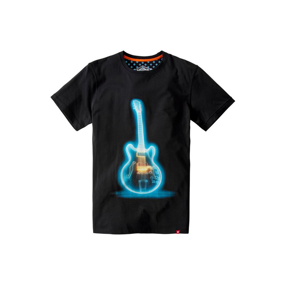 Joe Browns T-Shirt mit Neon-Gitarre  