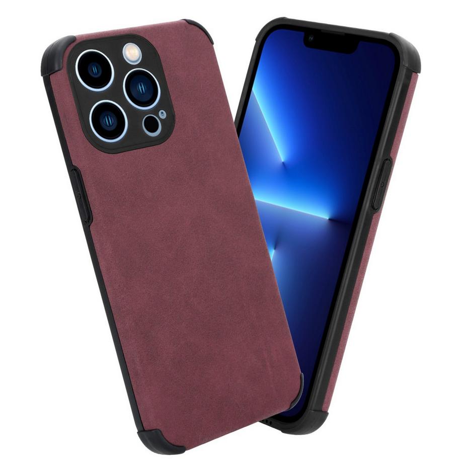 Cadorabo  Hülle für Apple iPhone 12 PRO mit Kunst-Wildleder Rückseite 