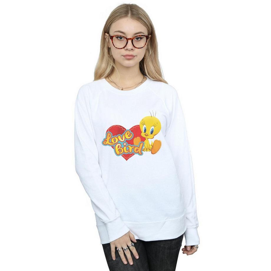 LOONEY TUNES Tweety Pie Valentine's Day Love Bird Sweatshirt  