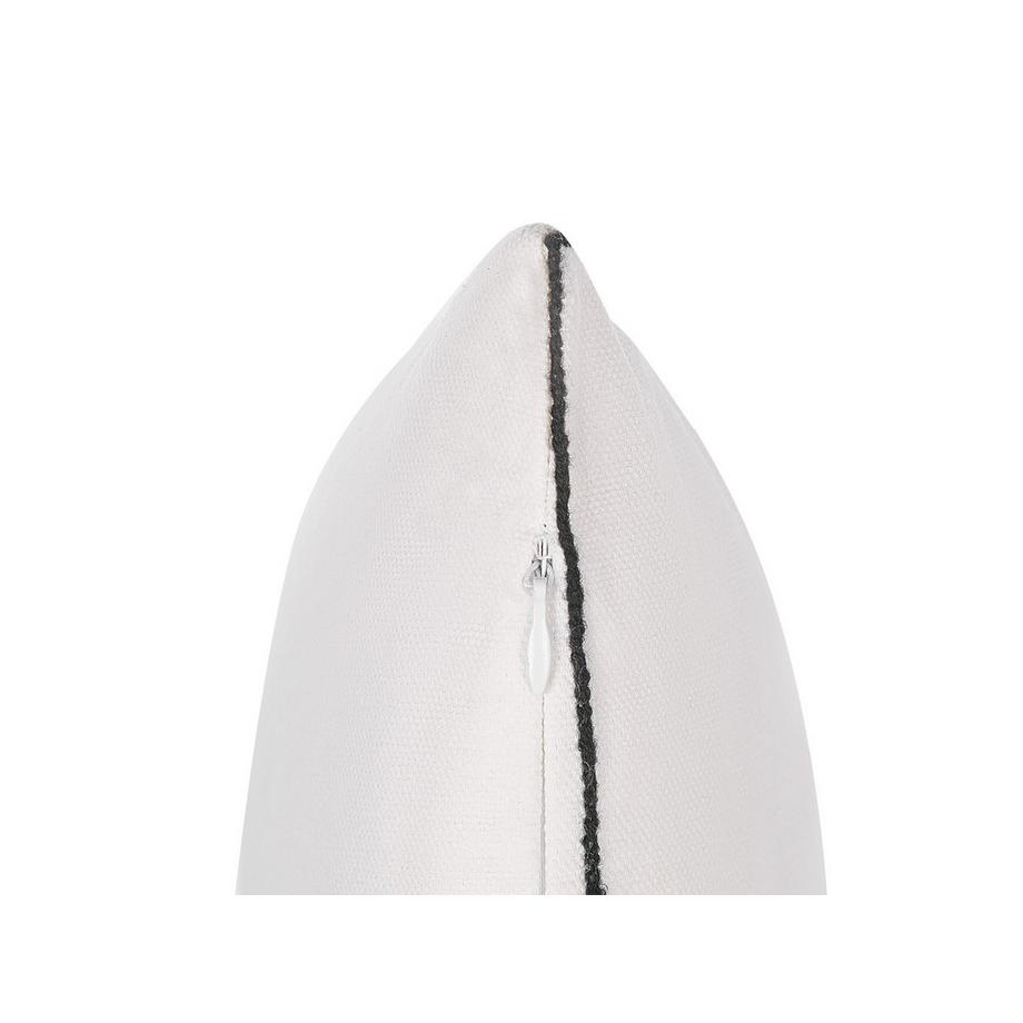 Beliani Set di 2 cuscini en Cotone Classico SHADRACK  