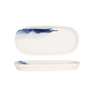 Bonna  Assiette de service - Blue Wave -  Porcelaine - lot de 2 