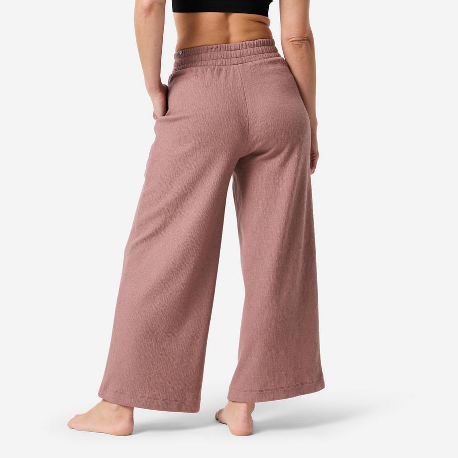 DOMYOS  Yogahose , Taupe 