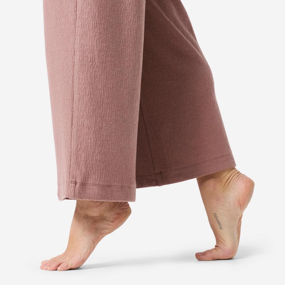 DOMYOS  Yogahose , Taupe 