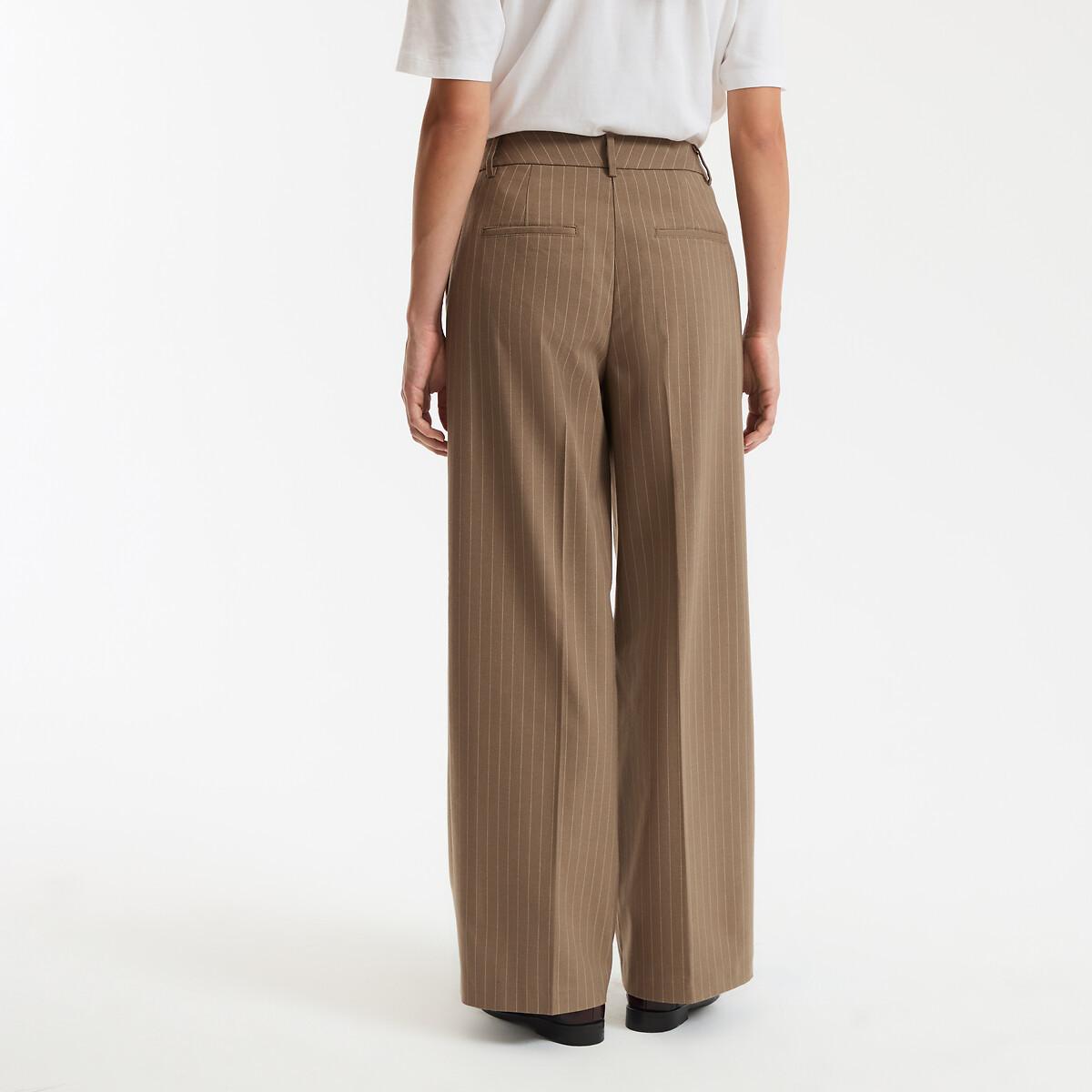 La Redoute Collections Pantalon Loose Rayé  