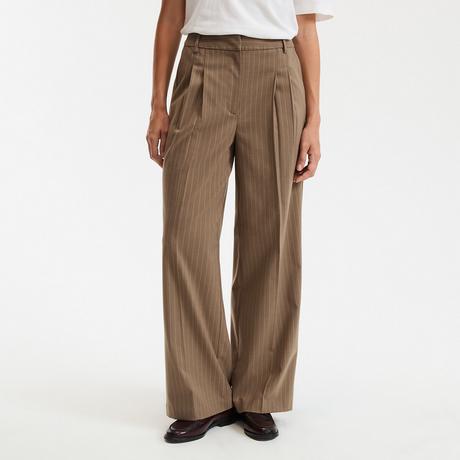 La Redoute Collections Pantalon Loose Rayé  