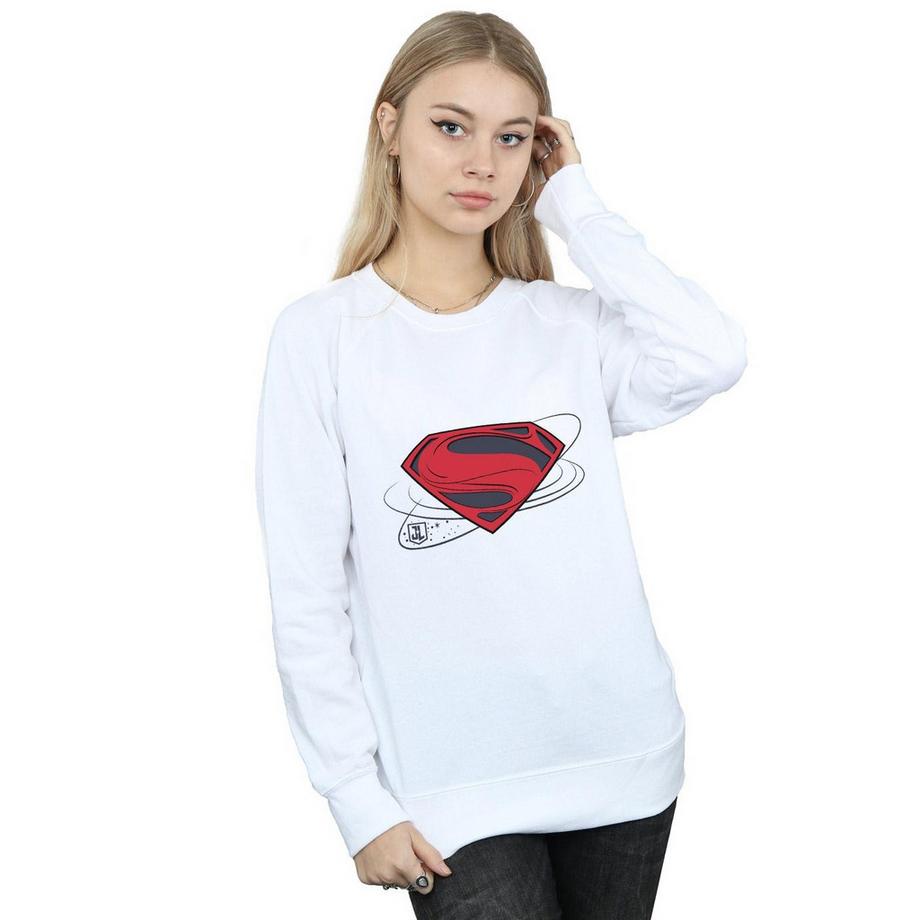 DC COMICS Felpa Justice League Logo Superman  