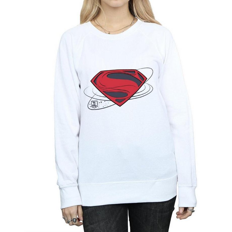 DC COMICS Felpa Justice League Logo Superman  