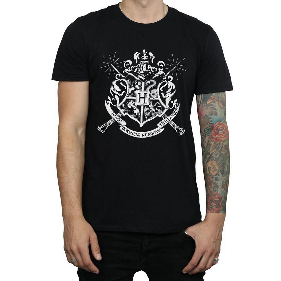 Harry Potter Hogwarts Wappen Kurzarm T-Shirt  