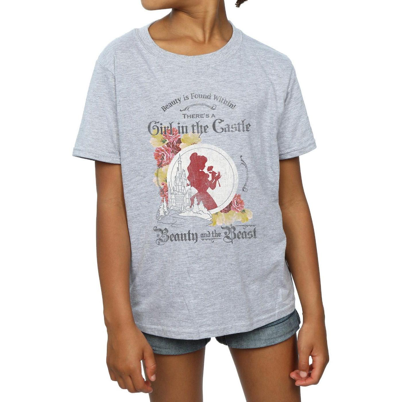 Disney  Beauty And The Beast Girl in The TShirt 