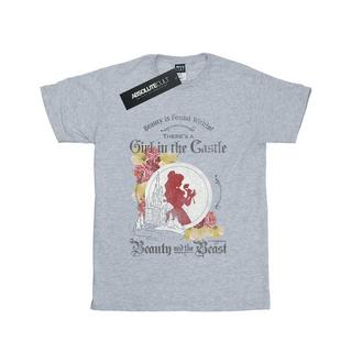 Disney  Beauty And The Beast Girl in The TShirt 