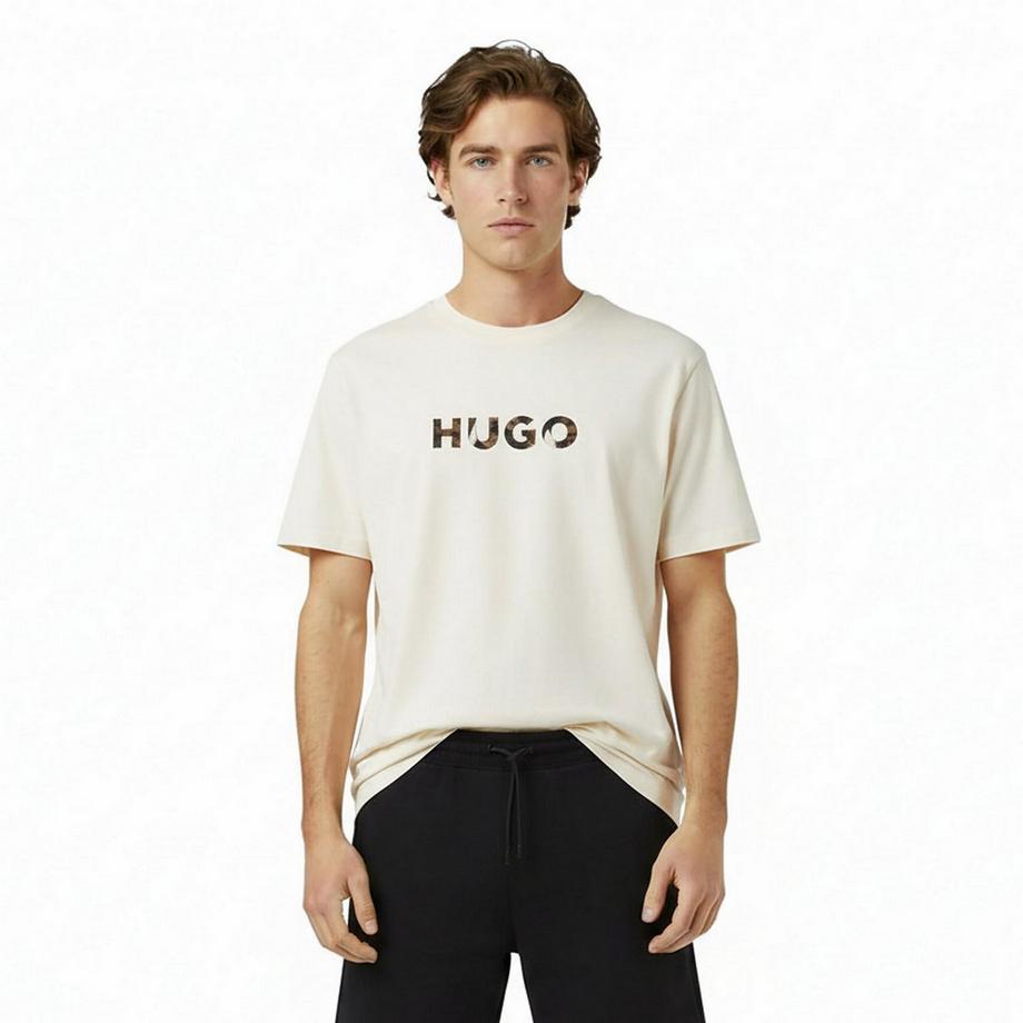 HUGO T-Shirt Dumeo con Stampa Animale e Logo  