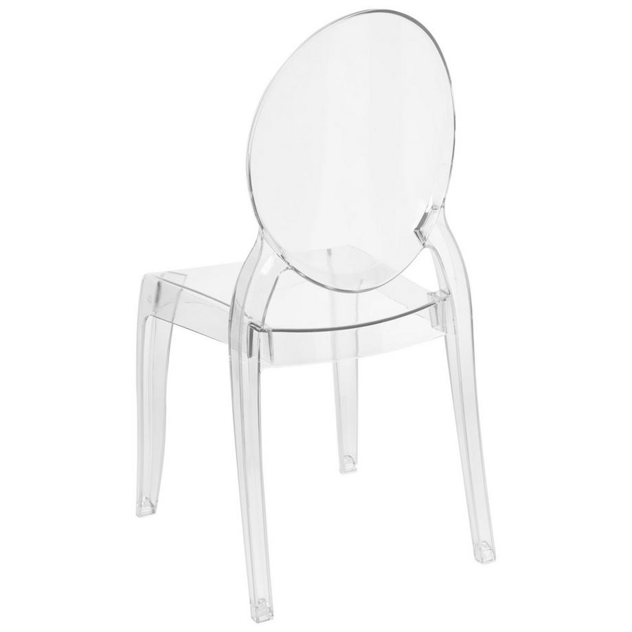 Beliani Lot de 4 chaises de salle à manger en Polycarbonate  MERTON  