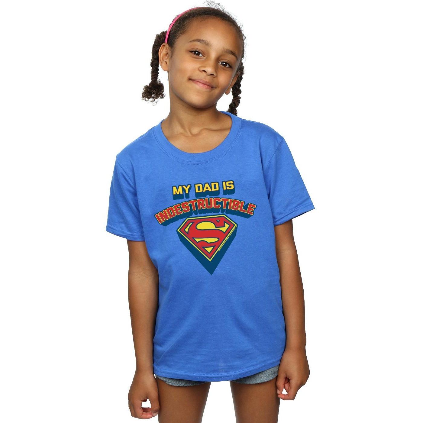 DC COMICS  My Dad Is Indestructible TShirt 