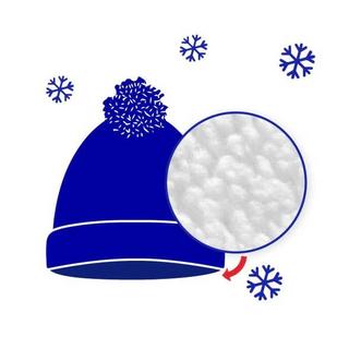 CABAIA Jus de Pomme Bonnet en Maille Torsadée avec Pompons Interchangeables  