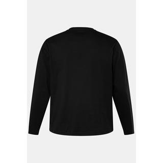 JP1880 T-shirt manches longues col rond imprimé caoutchouté Tall  