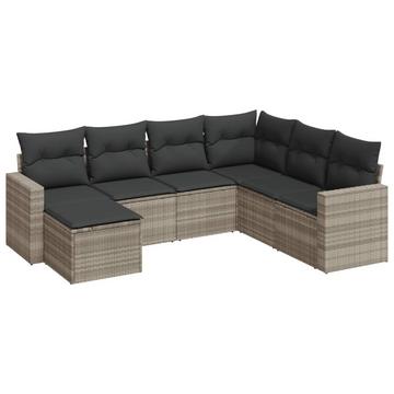 Garten sofagarnitur poly-rattan