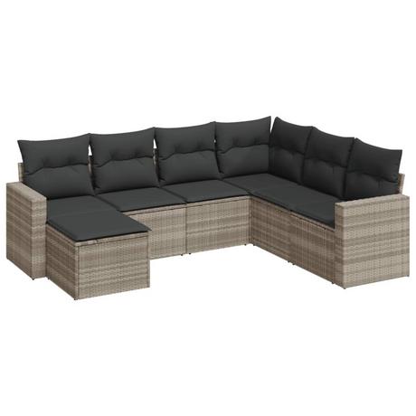 VidaXL Garten sofagarnitur poly-rattan  