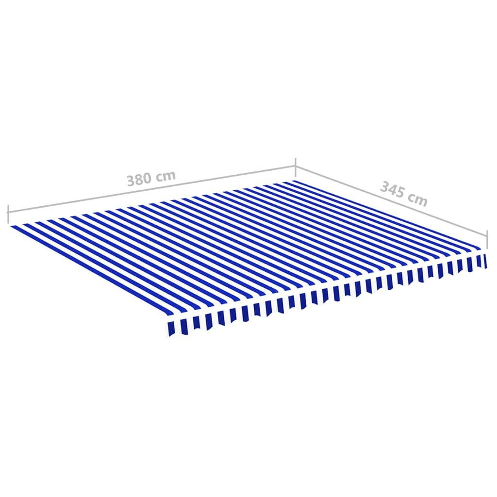 VidaXL Tissu d'auvent de remplacement polyester  