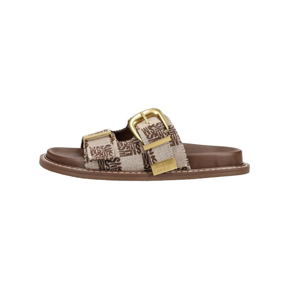 STEVE MADDEN Sandali a scorrimento stampati con fibbia  