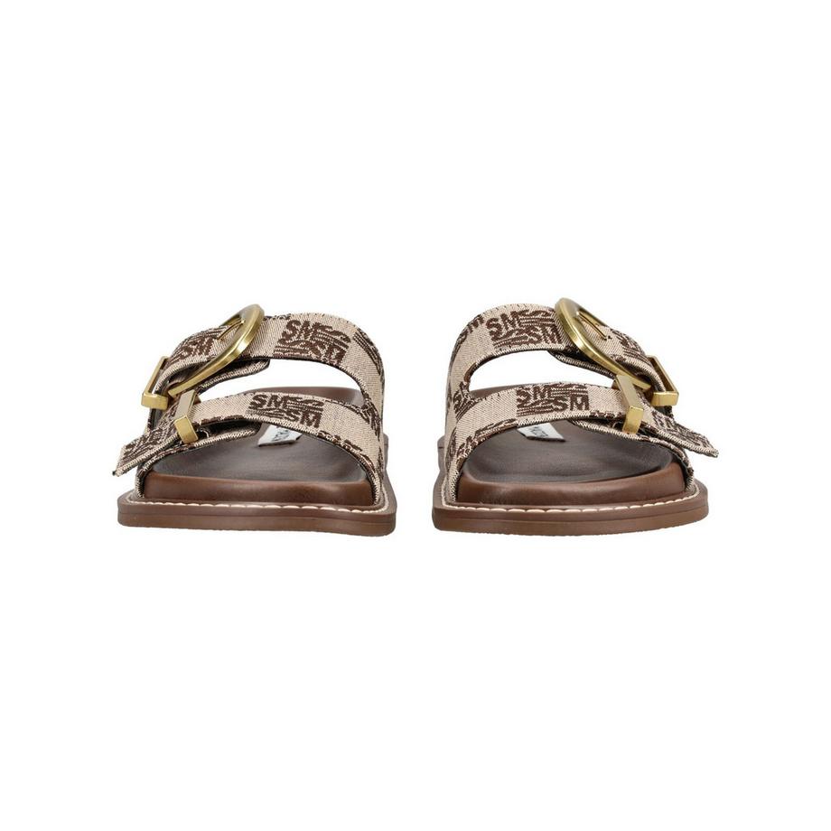 STEVE MADDEN Sandali a scorrimento stampati con fibbia  