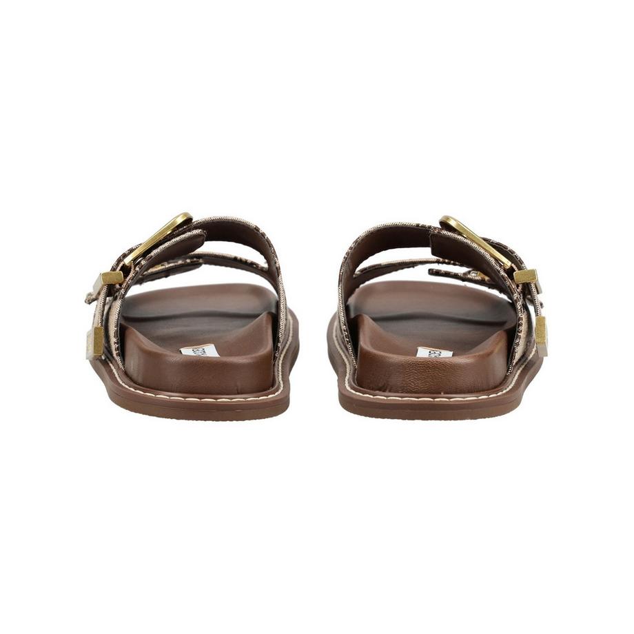 STEVE MADDEN Sandali a scorrimento stampati con fibbia  