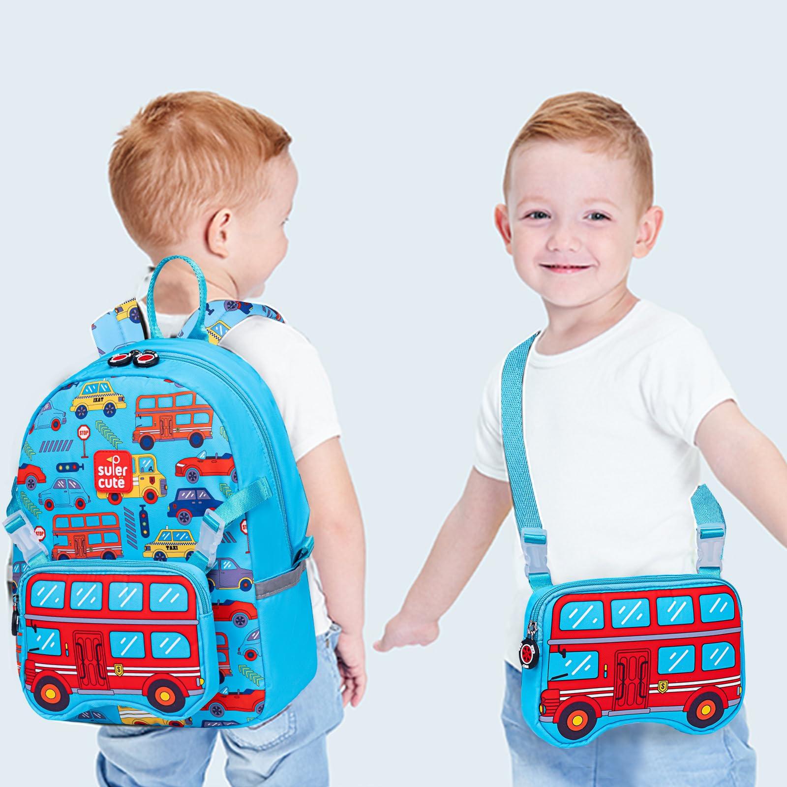 Only-bags.store Daypack Zaino Prescolare Stampa Auto  