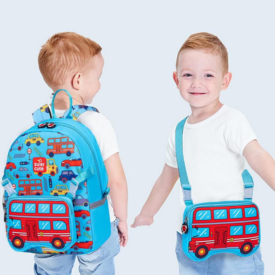 Only-bags.store Daypack Vorschulrucksack Auto Print  