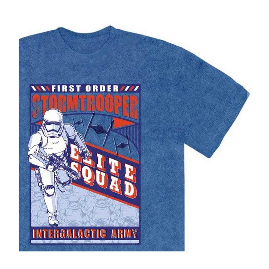 STAR WARS T-Shirt First Order Elite Squad Lavage à la Pierre  