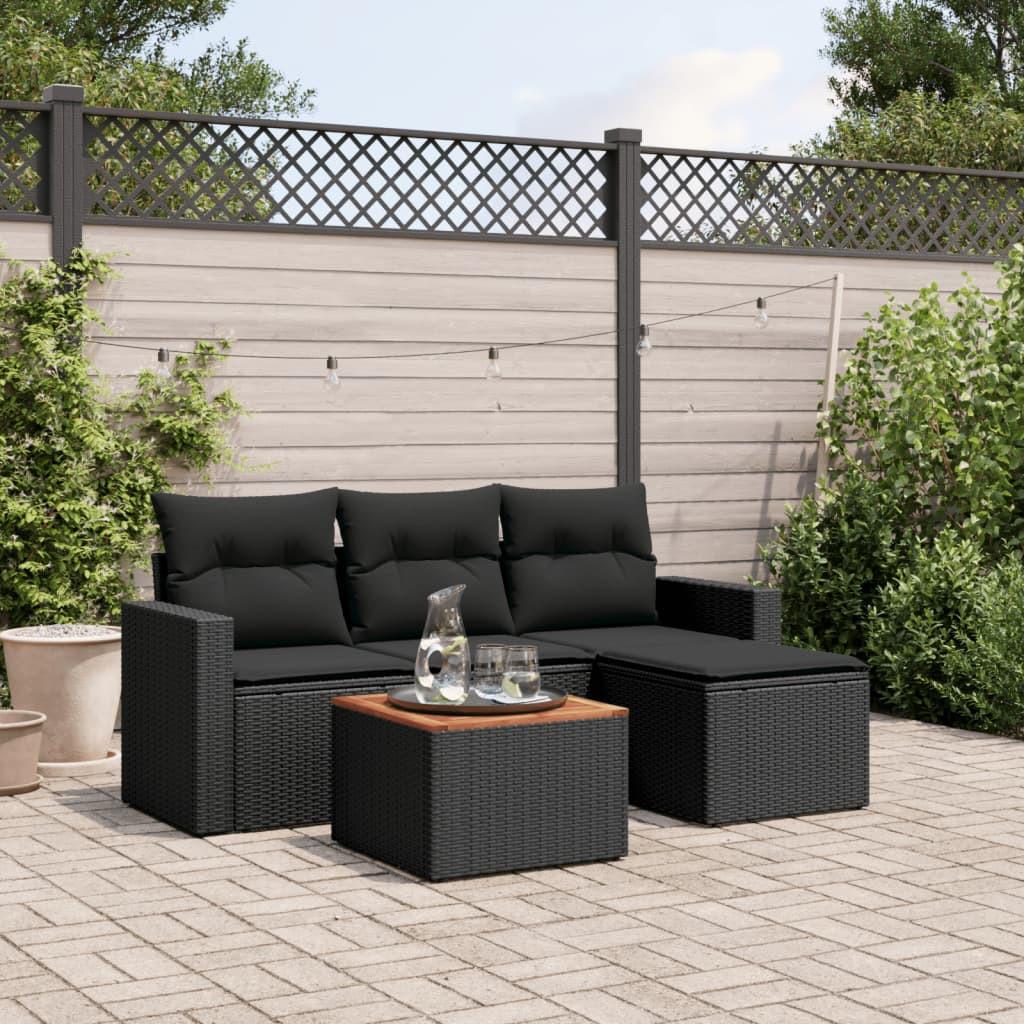 VidaXL Garten sofagarnitur poly-rattan  