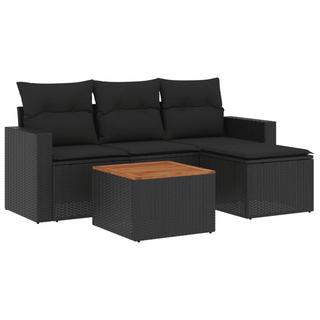 VidaXL Garten sofagarnitur poly-rattan  