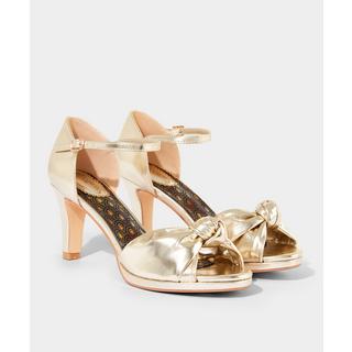 Joe Browns  Metallische Peep Toe Absätze 