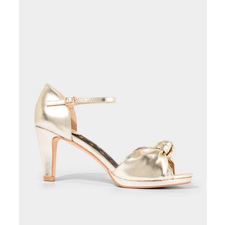 Joe Browns  Metallische Peep Toe Absätze 