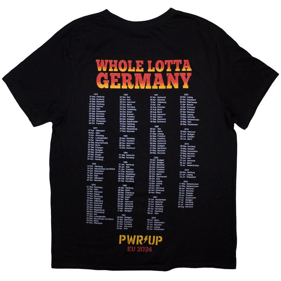 AC/DC Whole Lotta Germany PWRUP EU Tour '24 T-Shirt  
