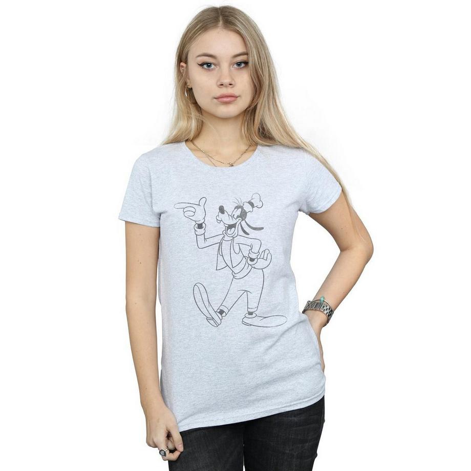Disney Goofy Outline T-Shirt  