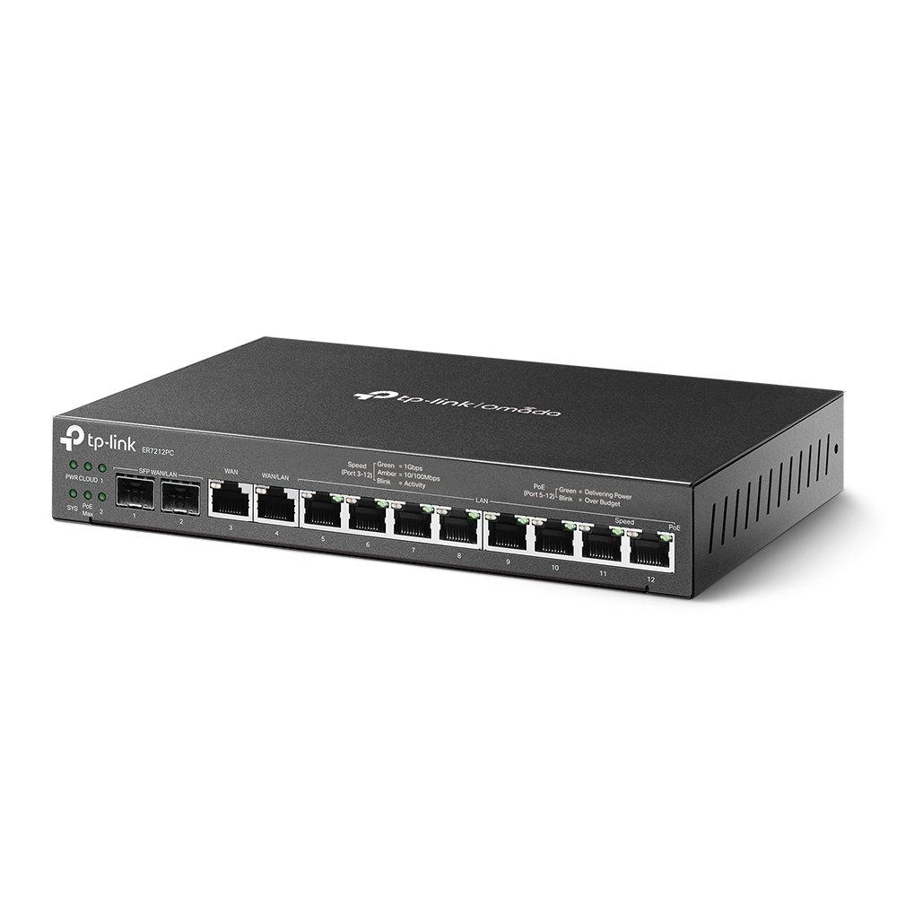 tp link  Omada ER7212PC router cablato Gigabit Ethernet Nero 