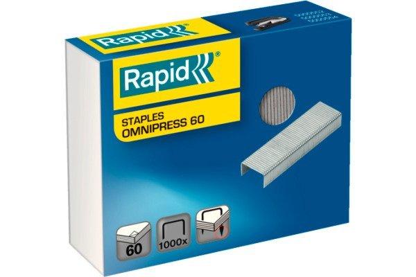 Rapid RAPID Heftklammern  Omnipress 60, 1000 Stück  