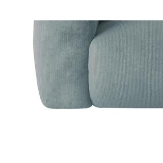 Maison Céphy Großes Ecksofa - Ecke links - Strukturstoff Stoff - POGNI von Maison Céphy  