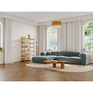 Maison Céphy Großes Ecksofa - Ecke links - Strukturstoff Stoff - POGNI von Maison Céphy  