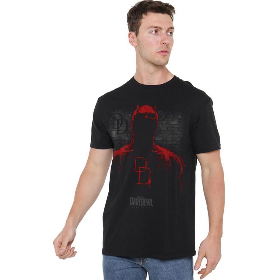 Daredevil  T-ShirtMotiftyle Peinture Man Without Fear 
