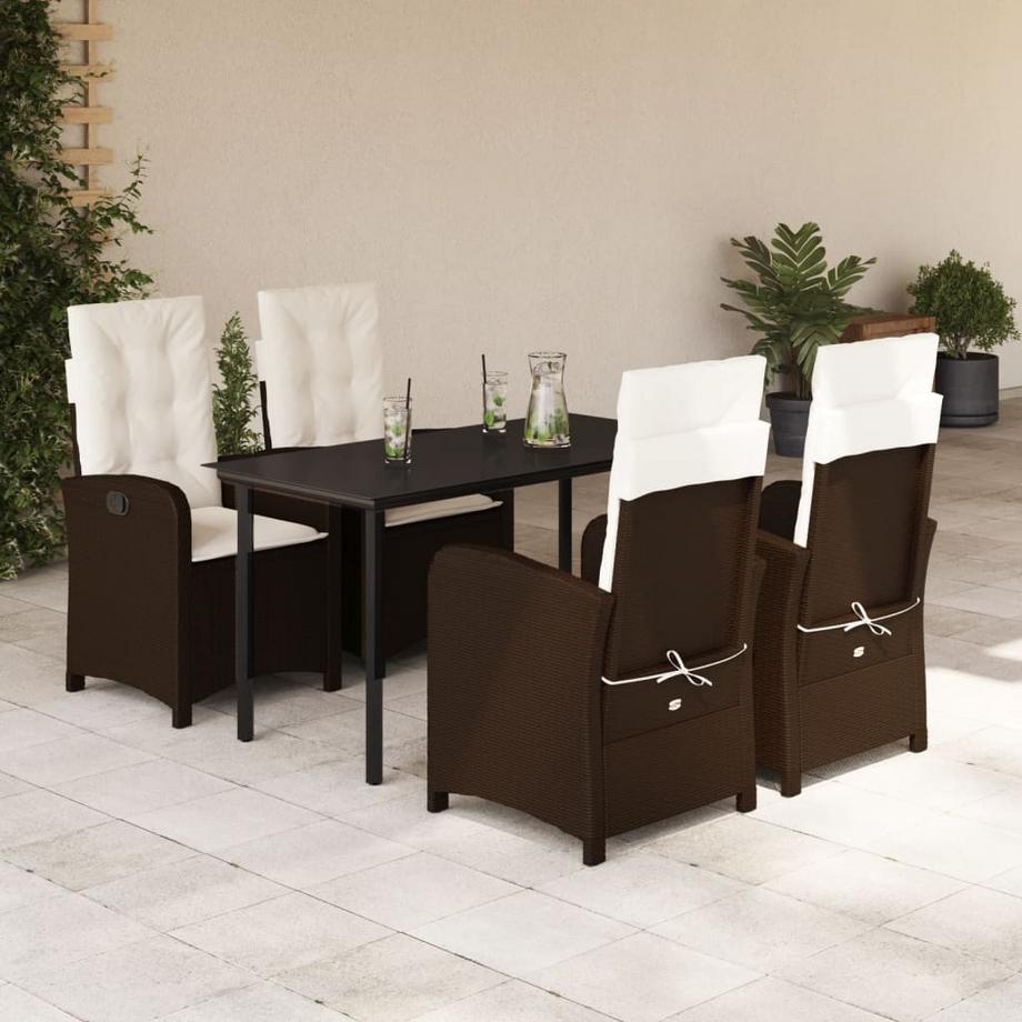 VidaXL Garten essgruppe poly-rattan  