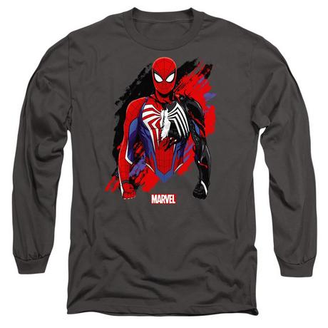 Spider-Man Symbiote T-Shirt Maniche Lunghe  