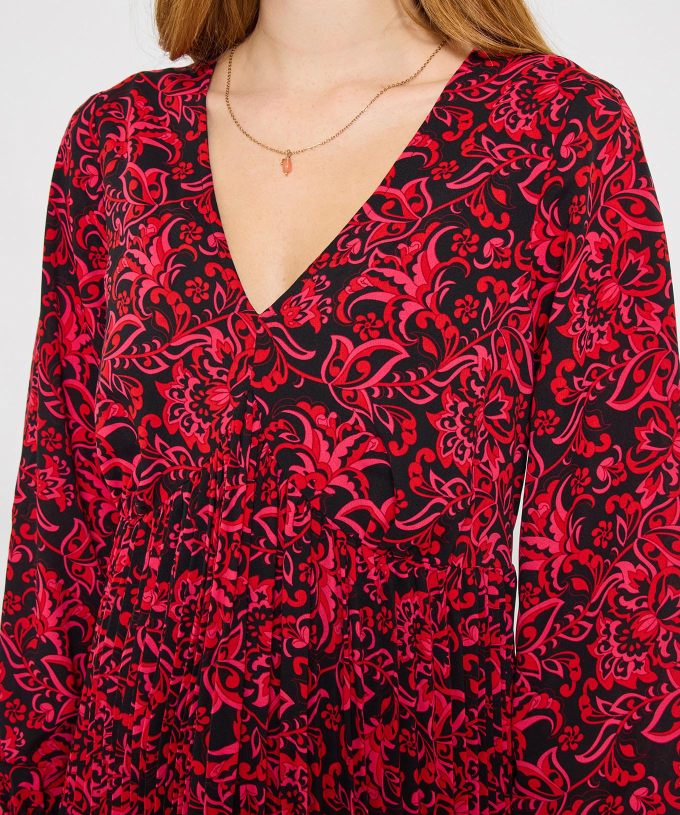 Joe Browns Tunica plissettata con motivo floreale  