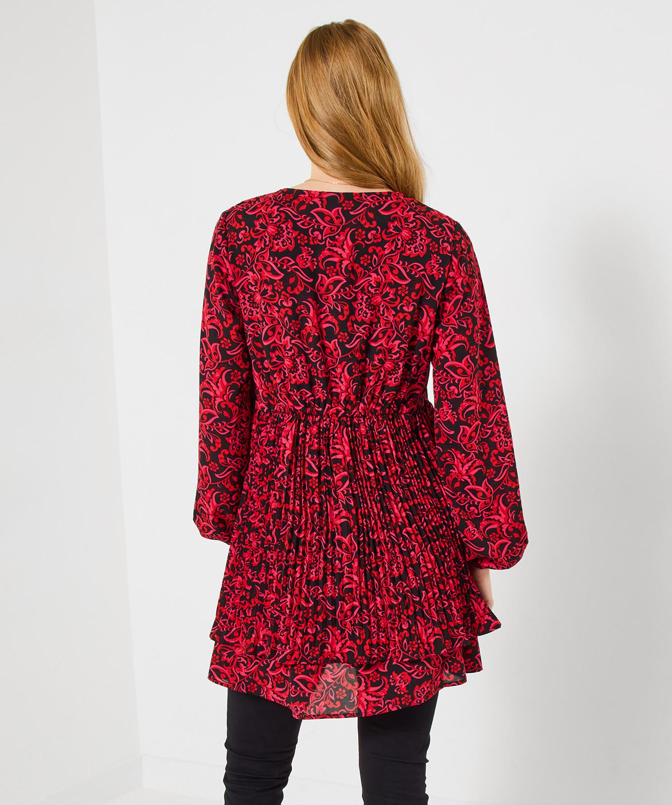 Joe Browns Tunica plissettata con motivo floreale  