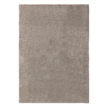 Tapis à poils longs Soho Gris clair