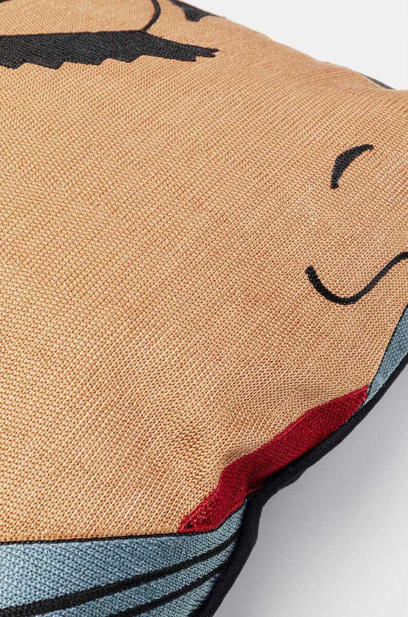 KARE Design Coussin Comic Face 50x50  