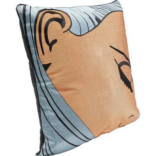 KARE Design Coussin Comic Face 50x50  