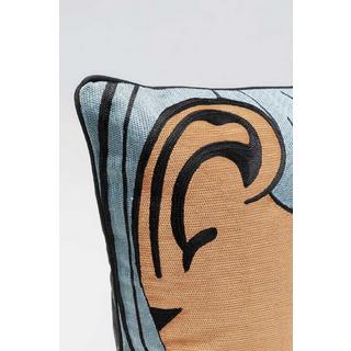 KARE Design Coussin Comic Face 50x50  