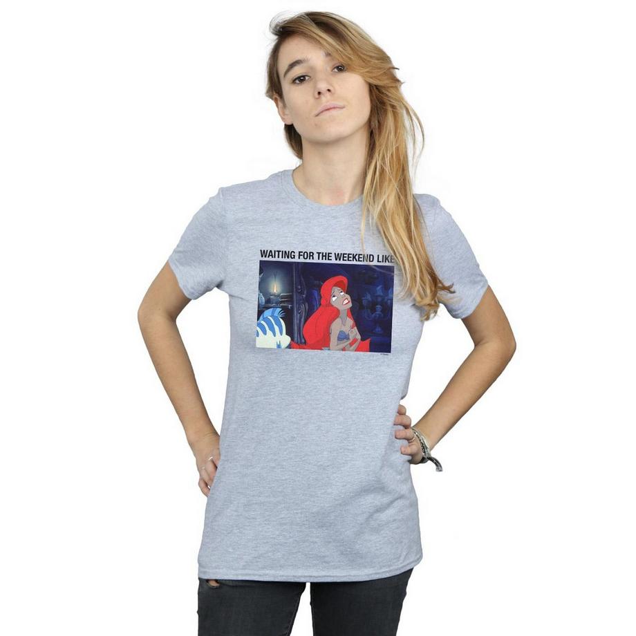 Disney The Little Mermaid Waiting For The Weekend T-Shirt  