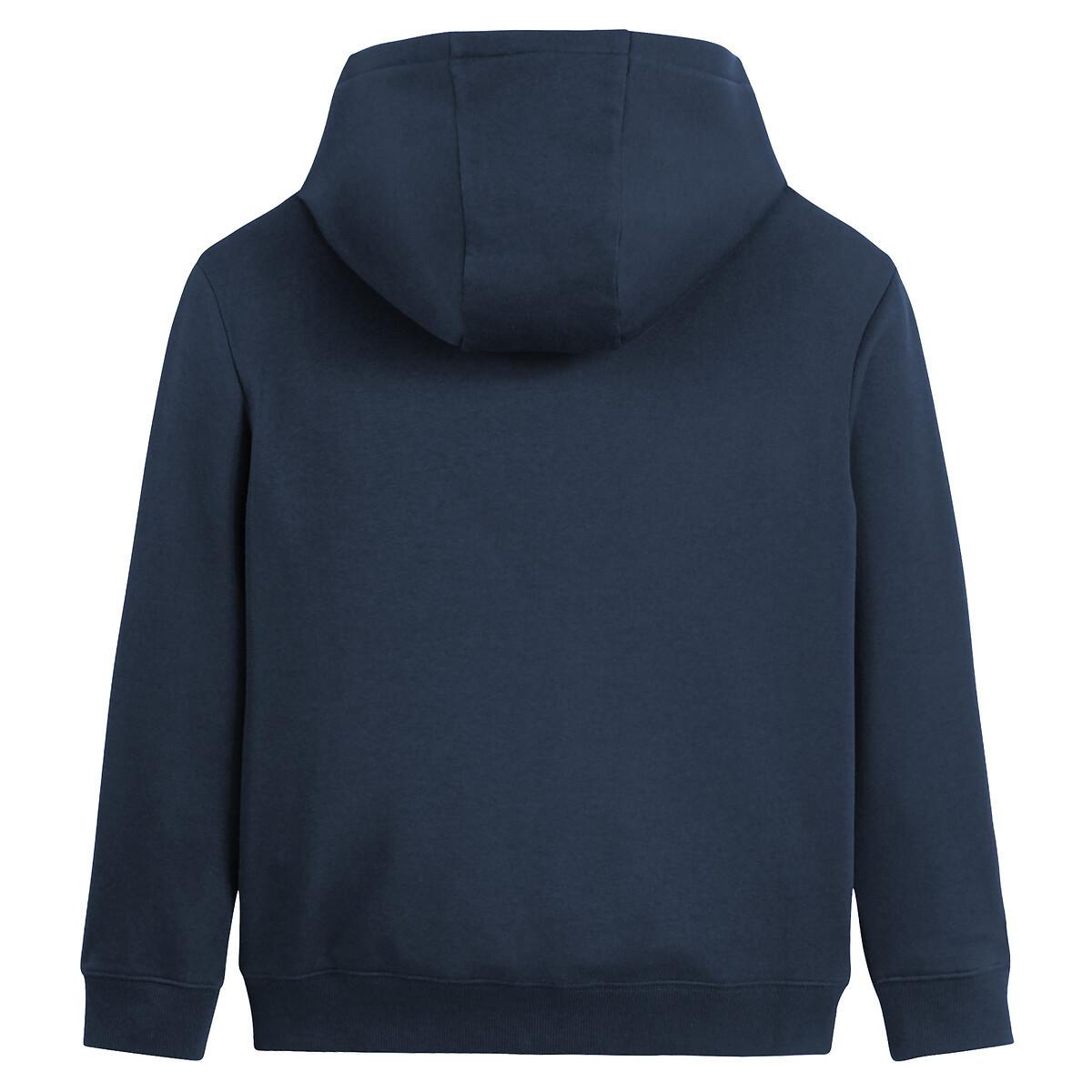 La Redoute Collections  Kapuzen-Sweatshirt mit Frottee-Stickerei 